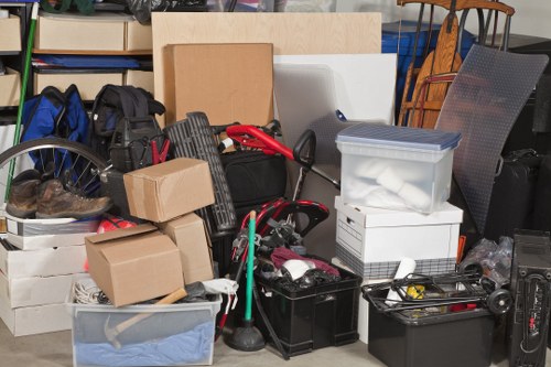 Sorting items for garage clearance